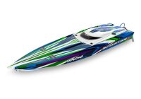 TRAXXAS SPARTAN SR grün 36Zoll Rennboot mit Self-Righting