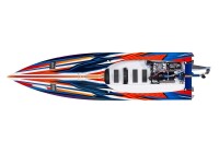TRAXXAS SPARTAN SR orange 36-Zoll Rennboot mit Self-Righting