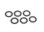 Unterlegscheibe PTFE-beschichtet 6x10x0,5mm