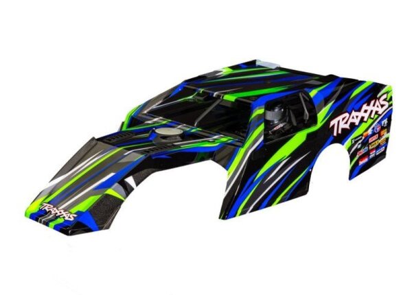 Karosserie Slash Modified komplett grün