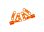 Querlenker 6061-T6 Alu vorn oben l/r orange