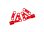 Querlenker 6061-T6 Alu vorn oben l/r rot