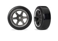Drift-Reifen soft auf 1.9 6-Speichenfelgen grau vorn (2)
