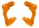 Nachlauf-Blöcke l/r orange