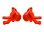 Lenkhebel l/r 6061-T6 Alu rot