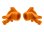 Lenkhebel l/r orange