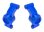 Radträger hinten 6061-T6 Alu blau