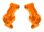 Radträger hinten 6061-T6 Alu orange
