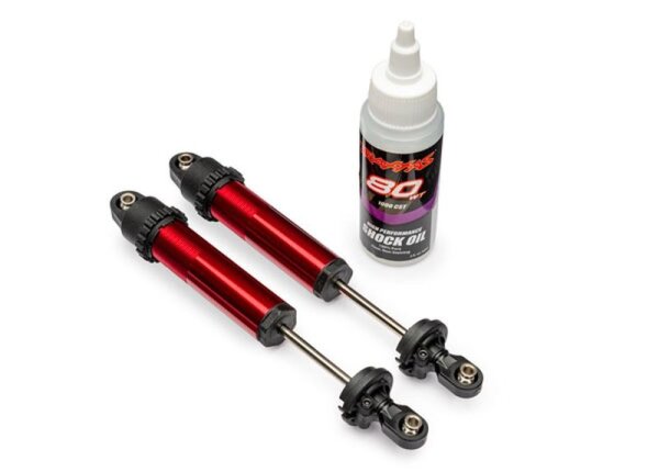 Dämpfer GTMAXX hi rot ohne Federn