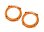 LED Pod-Halter Alu orange