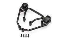Wheelie-Bar schwarz montiert
