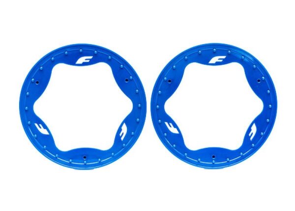 Beadlock-Ringe hi blau