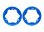 Beadlock-Ringe hi blau