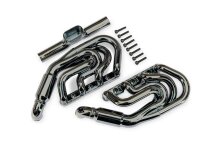 Aupuff schwarz/chrome