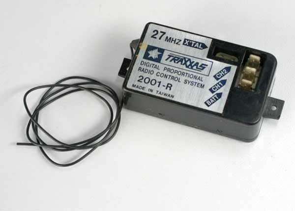 Empfänger 2001-R 27Mhz 2-Kanal ohne BEC