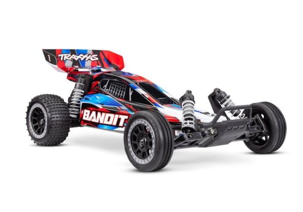 TRAXXAS Bandit rot 1/10 2WD Buggy RTR