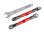 Sturz-Spurstange 7075-T6 Alu rot 67mm vorne l/r