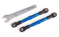 Vorspurstange 7075-T6 Alu blau 75mm vorne l/r