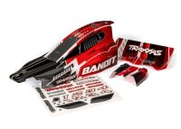 Karosserie Bandit schwarz/rot mit Aufkleber