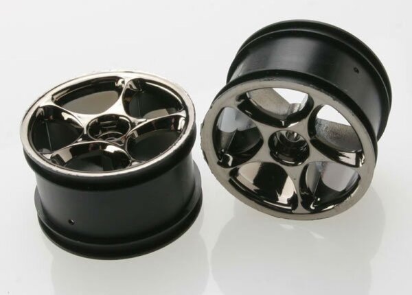 Tracer 2.2 Felgen schwarz-chrom hinten