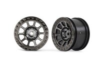 Felgen 2.2 schwarz-chrom hinten