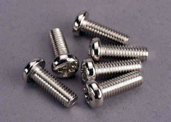 SLVR Rundkopfschraube 4x12mm mit Phillips-Kreuzschlitz (6)