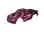 Karosserie Stampede & VXL pink clipless mit Aufkleber