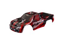 Karosserie Stampede & VXL rot clipless mit Aufkleber