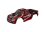 Karosserie Stampede & VXL rot clipless mit Aufkleber