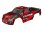 Karosserie Stampede & VXL rot clipless mit Aufkleber