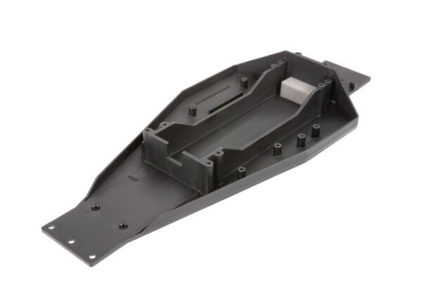 Chassis unten schwarz 166mm Akkufach (benötigt TRX3725R)