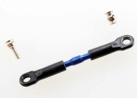 L/R Gewindestange Aluminium blau vorne 69mm