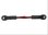 L/R Gewindestange Aluminium rot hinten 82mm