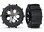 Paddle Reifen auf All-Star 2.8 Felgen schwarz-chrom hi. (2)