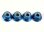 Stopp-Mutter mit Flansch Aluminium blau 5mm (4)
