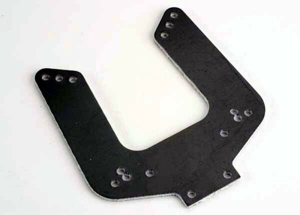 Dämpferbrücke Fiberglass schwarz vorne
