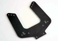 Dämpferbrücke Fiberglass schwarz vorne