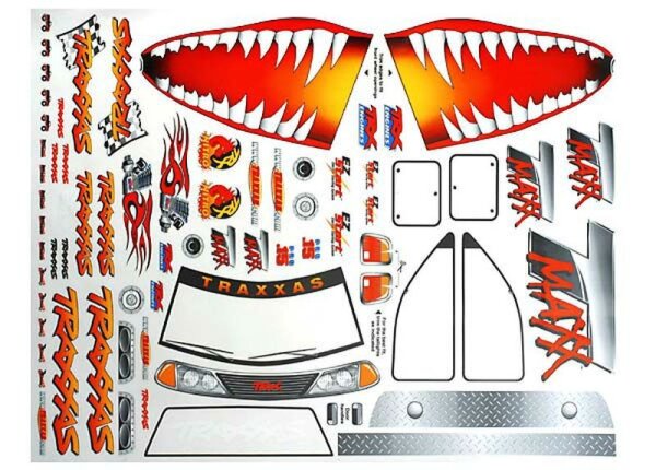 Aufkleberbogen T-Maxx Jaws
