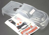 Karosserie T-Maxx klar mit Aufkleber (langer Radstand)