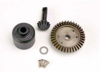 Tellerzahnrad 37Z, Ritzel 13Z mit Diff-Gehäuse