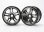 Split-Spoke 3.8 Felgen schwarz-chrom 17mm (2)