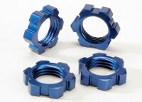 Radmuttern Aluminium blau 17mm (4)