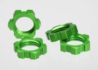 Radmuttern Aluminium grün 17mm (4)