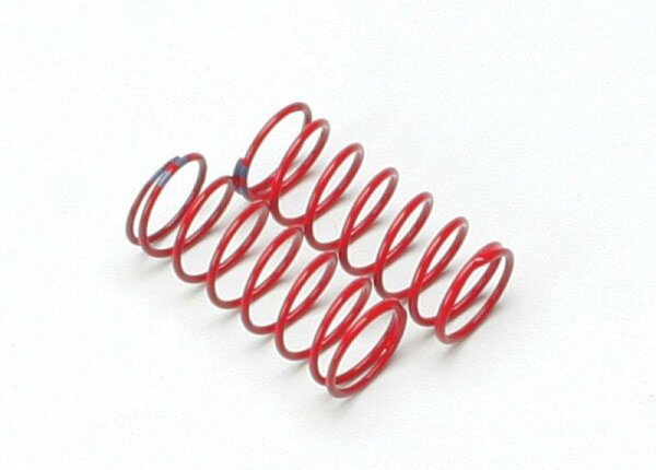 GTR Dämpfer-Feder rot hinten (1.6 rate blau) (2)