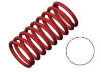 GTR Dämpfer-Feder rot vorne (2.9 rate weiss) (2)