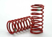 GTR Dämpfer-Feder rot hinten 90mm (3.5 rate grün) (2)