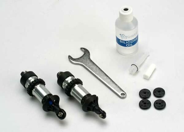 GTR Dämpfer Aluminium silber (2)