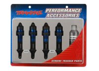 GTR Dämpfer Aluminium blau (TiN Kolbenstange) (4)