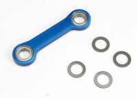 Lenkplatte 6061-T6 Aluminium blau mit Kugellager