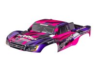 Karosserie Slash 2WD pink mit Aufkleber & Clipless